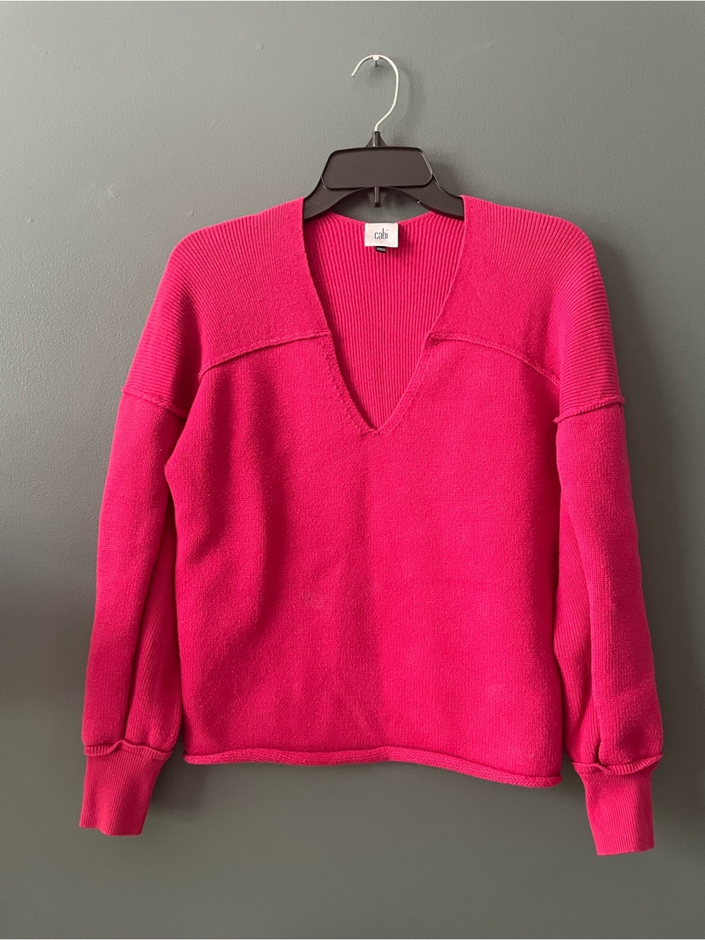 Cabi Easy Sweater - Bright Pink